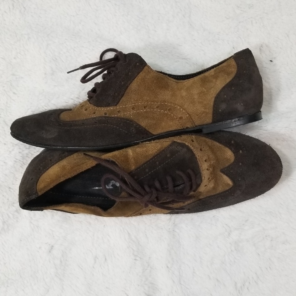 VERO CUOIO Free People NEW Italian Leather Oxford